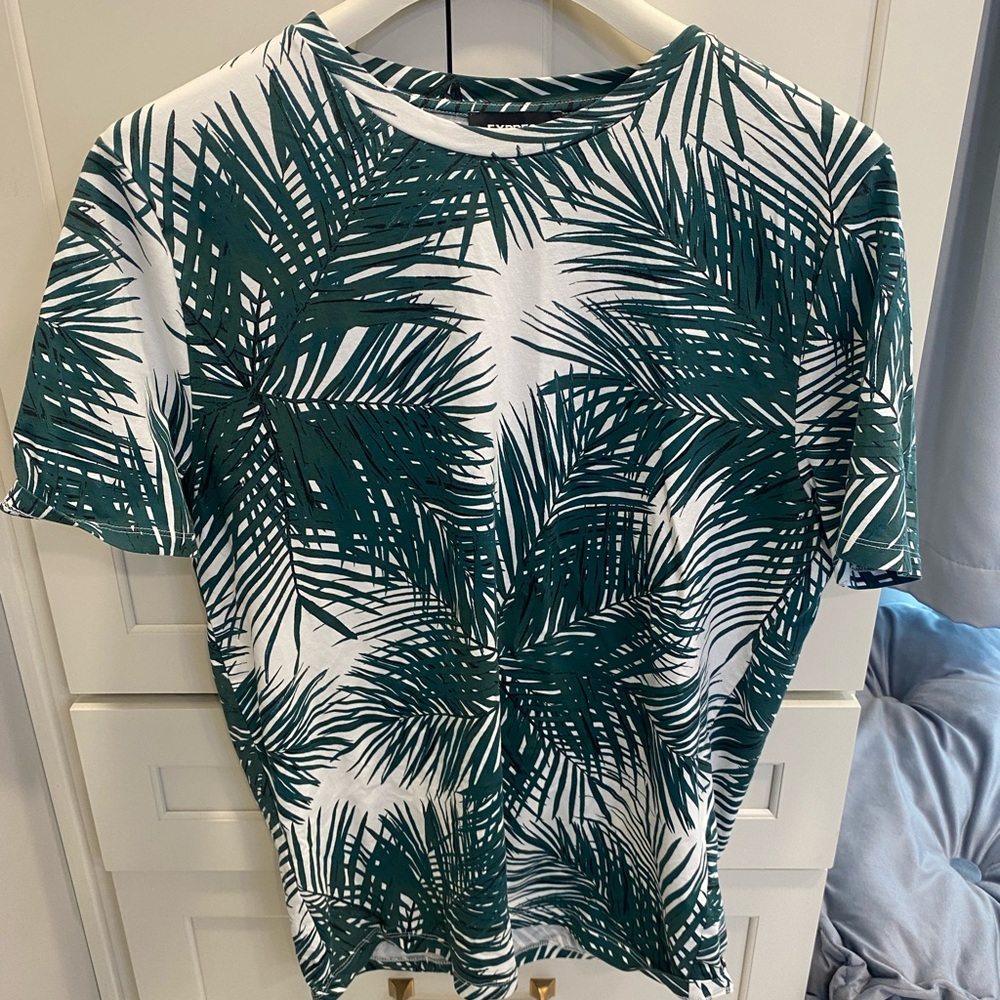 Banana Republic Green stretchy Polyester Shirt